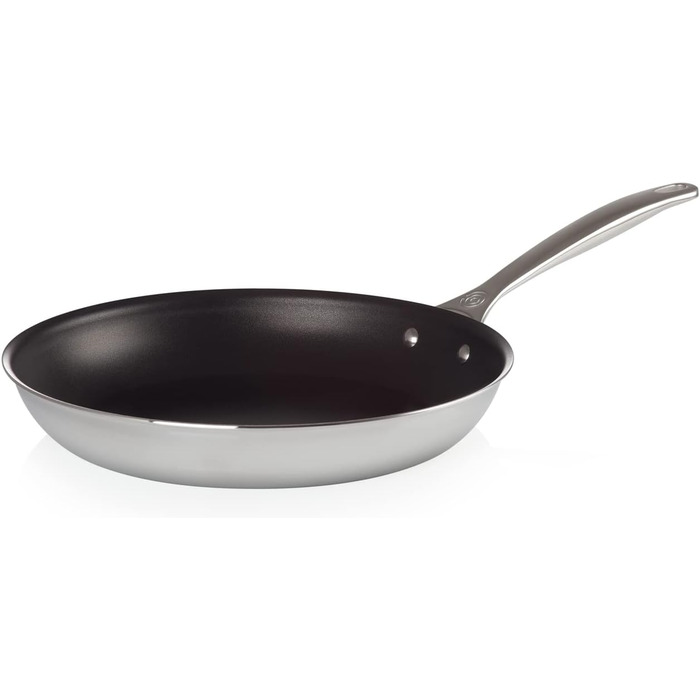 Сковорода LE CREUSET з нержавіючої сталі 30 см з антипригарним покриттям