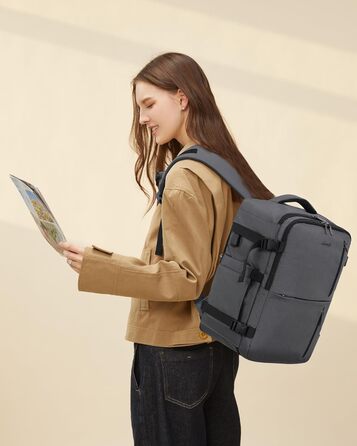 Рюкзак ручної об'єм 40x30x20 LOVEVOOK: Рюкзак для подорожей, 24л, з USB, для ноутбука 14