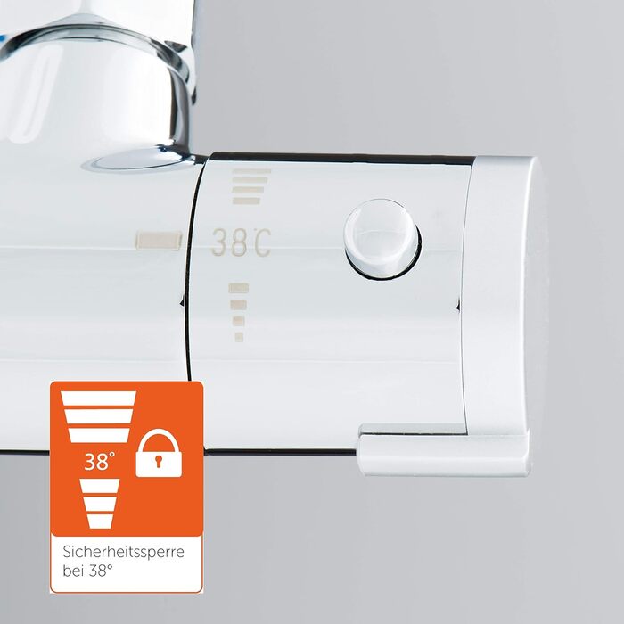 Змішувач для ванни EISL CLAUDIO з душовим підключенням, хром, однорідний, NI023CALCR