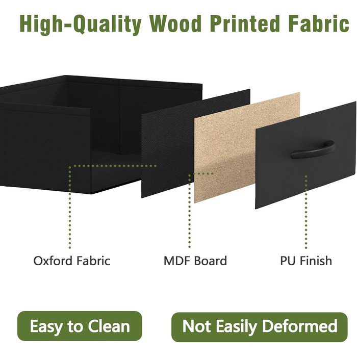 Набір з 2 тумбочок до ліжка, 40x30x60.3 см, чорний колір. Тумбочки з шухлядою для спальні, дитячої кімнати, як подарунок. Настільний столик, приліжкова тумбочка.