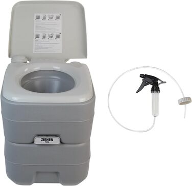 Хімічна туалет BB Sport 20л Starter Set - портативна туалет для кемпінгу з аксесуарами