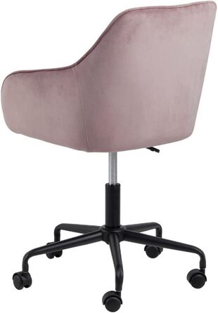 Крісло для робочого столу Bentley AC Design, зелено-чорне, з тканини та металу, 88,5 x 59 x 58,5 см