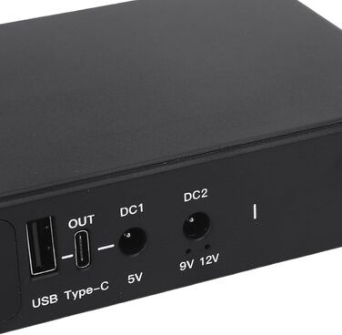 Mini UPS з акумулятором та захистом від перепадів напруги для роутера, модема, камери. DC резервне живлення 10400 mAh, 5V/9V/12V