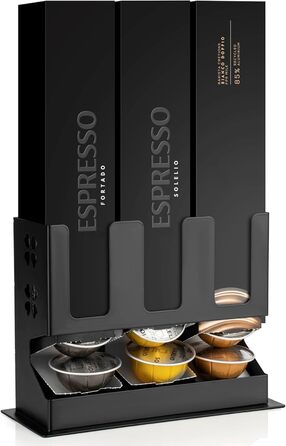 Організатор для капсул кави Nespresso Vertuo Line - RECAPS, тримач для 30 капсул, сталевий піддон