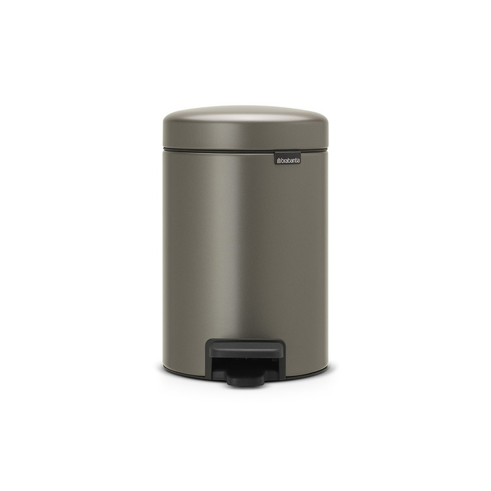 Педаль 3 л Сміттєвий бак Silent Platinum NewIcon Brabantia