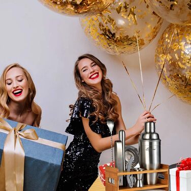 Набір для приготування коктейлів з нержавіючої сталі 750 мл - ідеальний подарунок для барменів