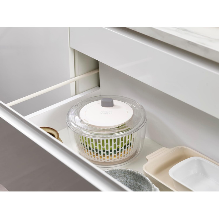 Набір для приготування салатів Joseph Joseph 'Multi-Prep' 4 в 1: салатниця, спіралізатор, тертка, шинкувальник, компактне зберігання