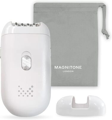 Епілятор Magnitone PluckIt2, міцний, для ніг, пахв і бікіні, USB, 2 головки, з кишенею