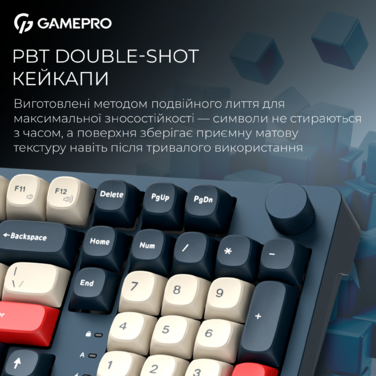 Бездротова механічна клавіатура GamePro Asgard Drakkar (MK305BL)