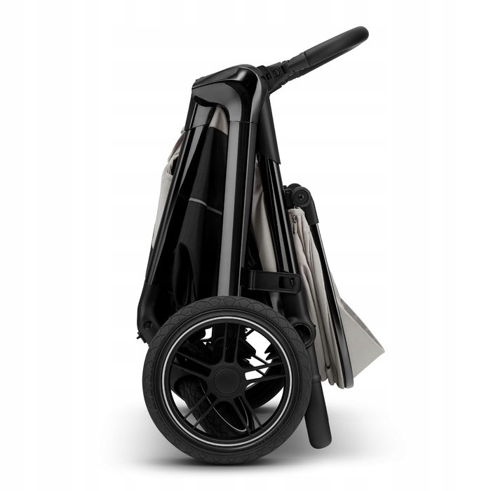 Дитячий прогулянковий візок Sirocco Maxelle: великі колеса 28 см, великий капюшон, амортизація