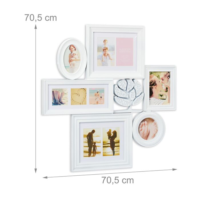 Рамка для фотографій Relaxdays Колаж на 10 фото