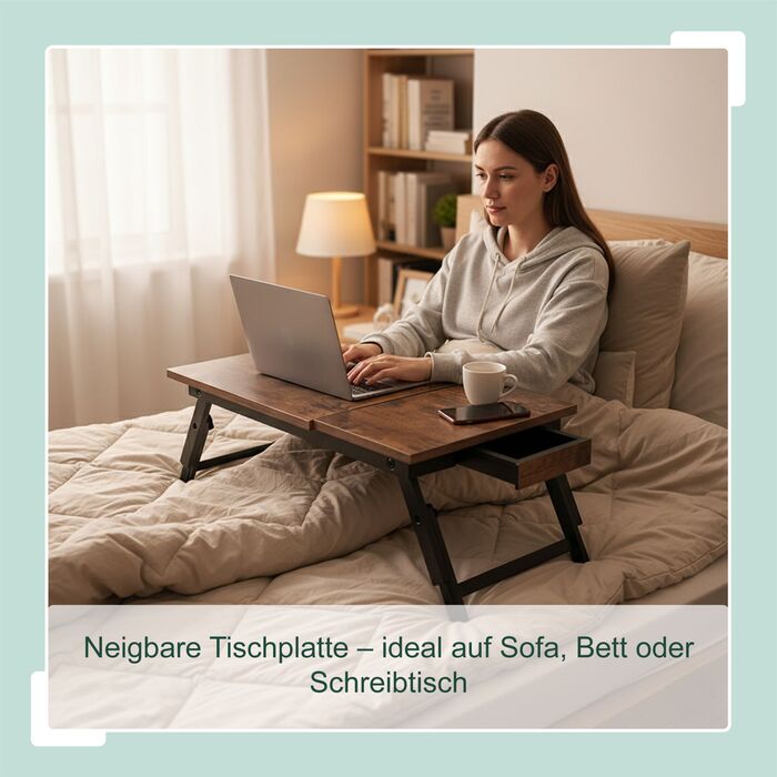 Підставка для ноутбука Relaxdays з бамбука, 15,6 дюймів