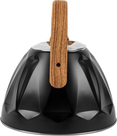 Чайник Karl Hausmann 3L з автоматичним свистком для індукційних, газових та електричних плит - з нержавіючої сталі