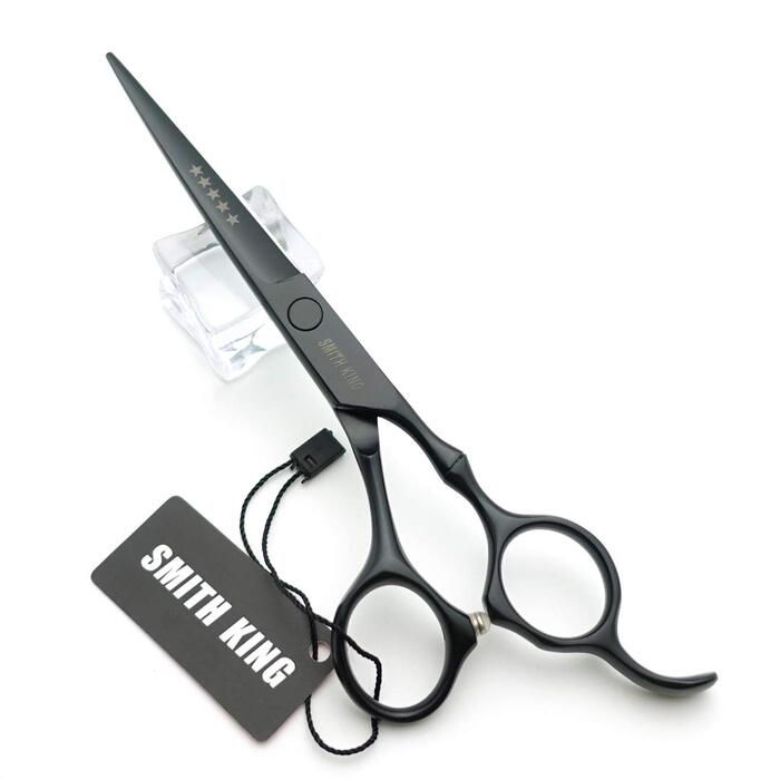 Набір ножиць для волосся з гребінцем, чорний (60 символів), 6.0