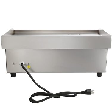 Електричний гриль VEVOR 54 x 30 см, 3000W, з регулюванням температури 50-300°C, для комерційного використання, легко чиститься