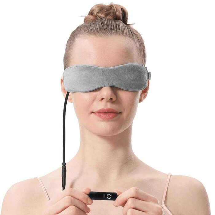 Зігріваюча маска для очей AROMA SEASON 5 В USB сіра