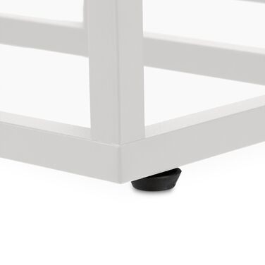 Relaxdays Бічна полиця-квітка з 4 ярусами