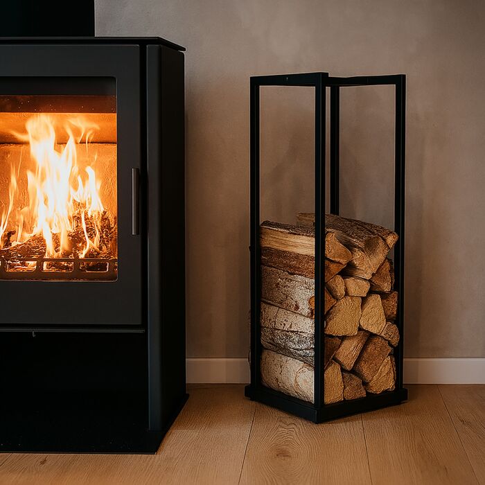 Стійка для дров Relaxdays з металу