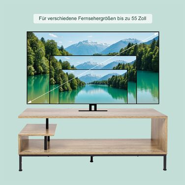 Тумба під телевізор Relaxdays до 55 дюймів