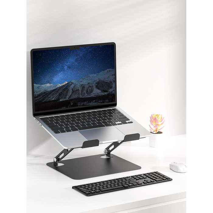 Підставка для ноутбука на стіл Soundance, регульована висота, чорний