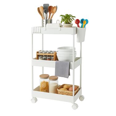 Трьох'ярусна візок Relaxdays