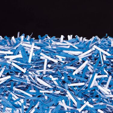 Шредер для документів Hama P4 T4 E3 (білий), з функцією подрібнення пластикових карт, безпечний, з кошиком 8л, DSGVO-сумісний