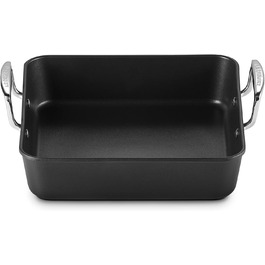 Сковорода LE CREUSET з антипригарним покриттям, 34 см, для всіх типів плит (вкл. індукційні), алюміній, сірий/срібний