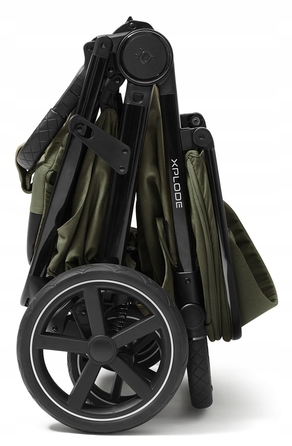 Дитячий прогулянковий візок 4BABY Xplode, зелений, алюмінієвий, з можливістю компактного складання