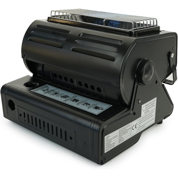 Газовий нагрівач: плита, обігрівач, теплова гармата, нагрівач для тераси та кемпінгу, регульований, портативний, без балону