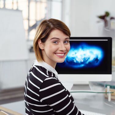 Підставка для монітора Relaxdays зі склом