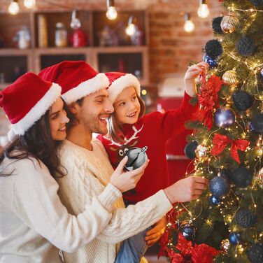 Набір новорічних кулічок Relaxdays (72 шт.)