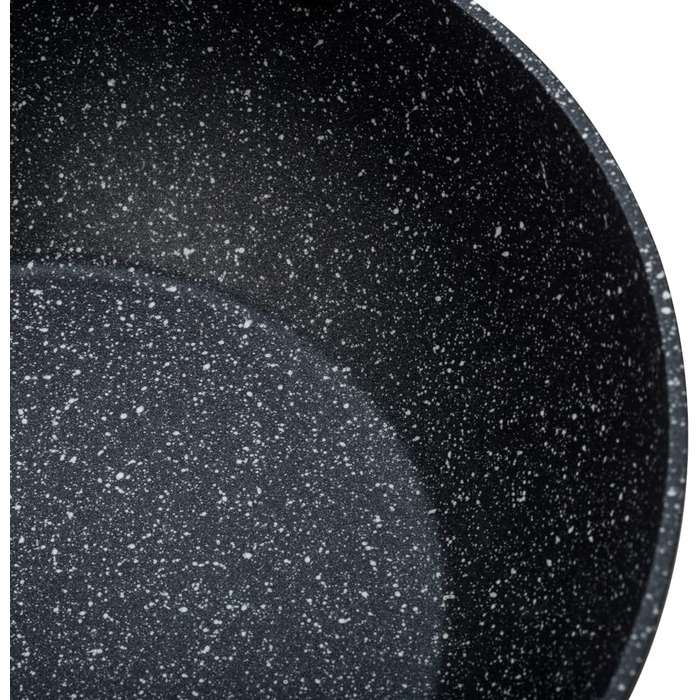 Нава сковорода вок сковорода природа з гранітним покриттям для смаження тушковані страви 28 см для індукційної газової плити