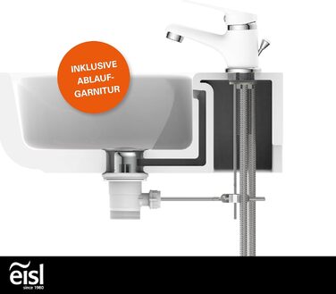 Змішувач для ванни EISL SPEED Chrom з одним важелем, хром, NI023SCR