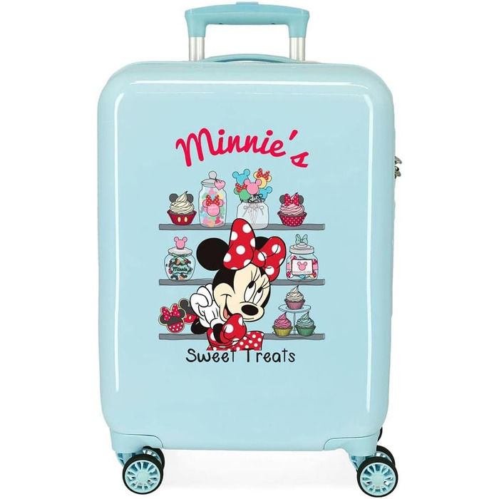 Багажник кабіни Disney Mickey, зелений, 50x38x20 см, ABS, кодовий замок, 34 л, 3 кг, Minnie Design