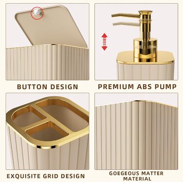 Набір аксесуарів для ванної кімнати, 25 предметів, салатовий, з душовою завісою та килимками