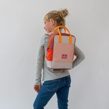 Рюкзак Johnny Urban Kids Girls & Boys - Junior Linus - Дитячий рюкзак з нагрудним ременем для дитячого садка - Від 3 років - 7л - Водовідштовхувальний (Червоний / Рожевий)