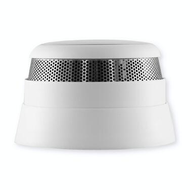 Інтелектуальний димовий сповіщувач Frient | Бездротовий, Zigbee, сумісний з SmartThings, Home Assistant, Homey Single | EN 14604, DIN 14674