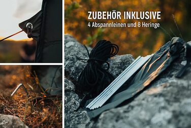 Намет Wanderfalke® XL Pop Up, роздягальня, туалет, душ 120x120x210 см для відпочинку на природі, кемпінгу, риболовлі, пляжу, з сумкою (Хвойний зелений)