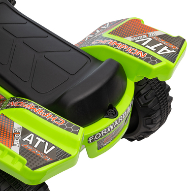 HOMCOM Міні Електроквадроцикл для дітей, електричний квадроцикл (ATV) для дітей, візок з переднім світлом, дитячий транспортний засіб, дитячий мотоцикл, електроквадроцикл для дітей віком 18-36 місяців, зелений | Aosom