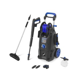 AR Blue Clean високонапірний мийник e-4 TWINFLOW D з Dualtech System та Power Brush (2500 Вт, 150 бар, 810 л/год) + мийка для поверхні 150 бар