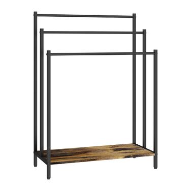 Підставка для рушників з полицею Relaxdays