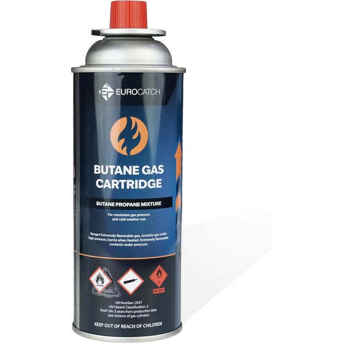 Газовий набір для кемпінгу Outdoor з 8 балончиками газу - портативний газовий пальник для відпочинку на природі