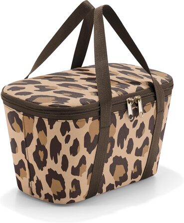 Термосумка Reisenthel Coolerbag XS Leo Macchiato - Маленька сумка-холодильник з поліестеру для пікніка та покупок