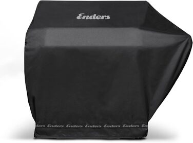 Чохол для газового грилю Enders Boston 6 KR Turbo, водонепроникний, UV-захист, поліестер 600D, чорний