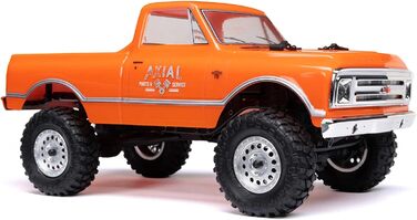 Радіокерований Rock Crawler Chevrolet C10 1967 4x4 SCX24 1/24 RTR (з акумулятором та зарядним пристроєм), Помаранчевий