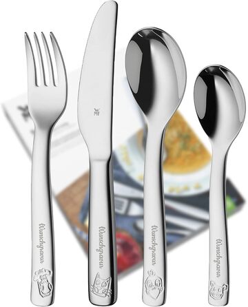 Набір дитячого столового прибору WMF Kinderbesteck з гравіюванням (4 шт.) - тематика 