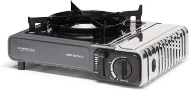 Газовий намет Camp Bistro 3 від Campingaz - компактний одноконфорочний намет для кемпінгу з валізами, 2200 Вт