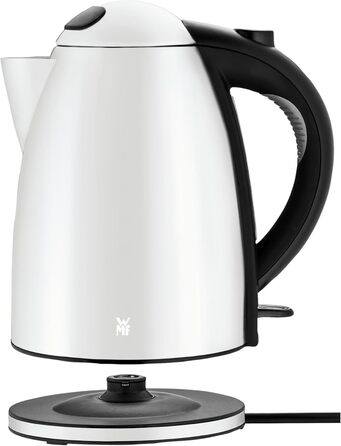 Електричний чайник WMF Stelio 1,7л з фільтром від накипу, нержавіюча сталь, матове покриття, підсвітка рівня води