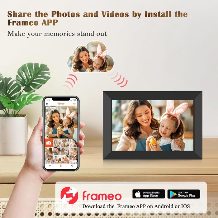 Цифровий фоторамка Frameo 10.1