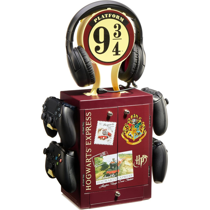 Організатор для ігрових аксесуарів Star Trek Blue від Numskull: тримач для контролера та навушників (PS5, Xbox Series X/S, Nintendo Switch)